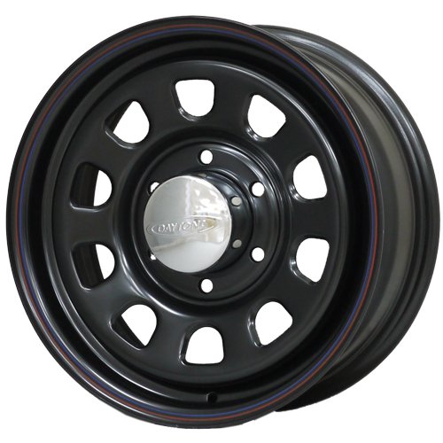 デイトナホイール 16インチ 7J6穴 黒 DAYTONA'S ホイール4本セット デイトナ ブラック 16インチ 7.0J
