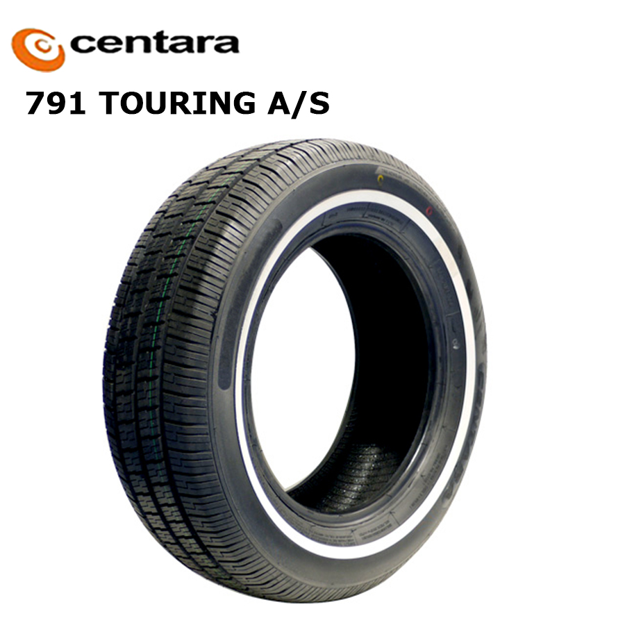 165/65R13 77T WW CENTARA   791 TOURING A/S  23年製 ホワイトリボン 新品 サマータイヤ 2本セット