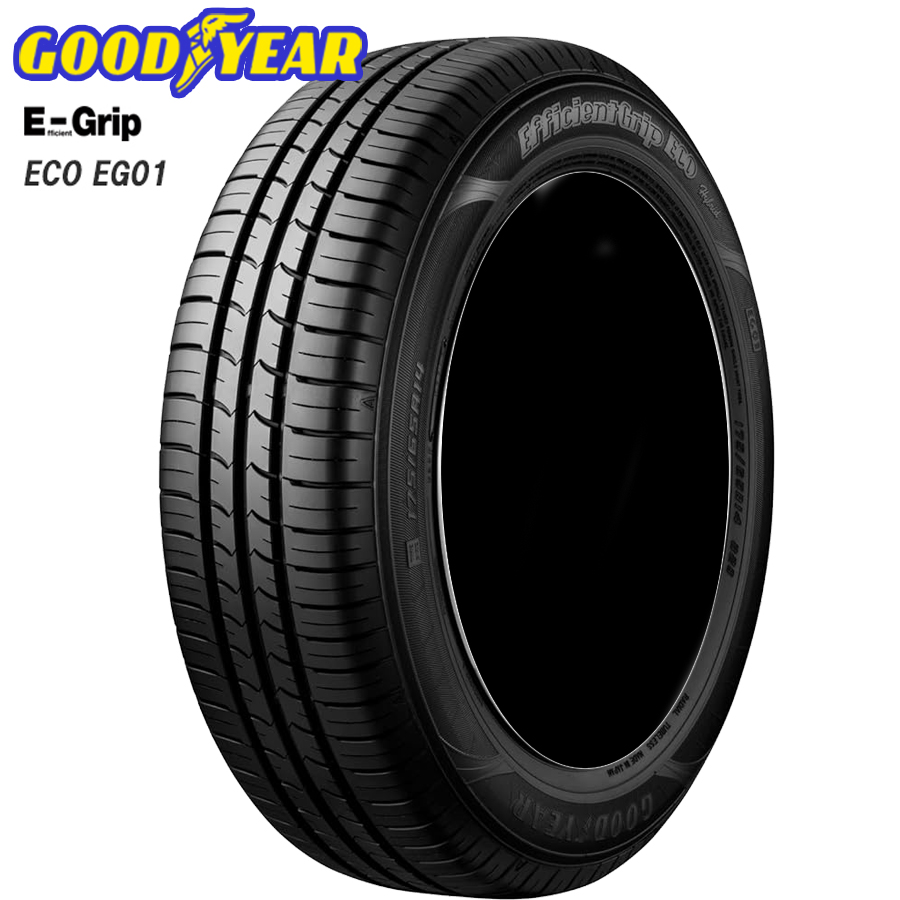 155/80R13 79S GOODYEAR グッドイヤー エフィシェントグリップ EFFICIENT GRIP ECO EG01  24年製 正規品 新品 サマータイヤ 1本価格｜bigluck