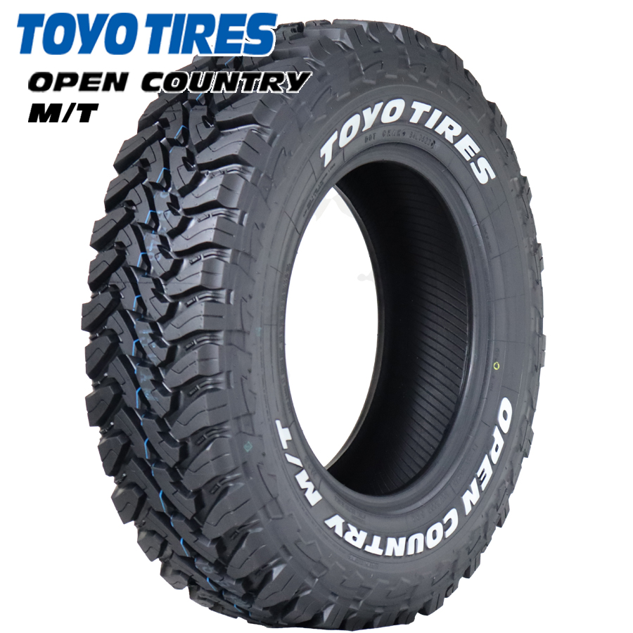 LT225/75R16 103/100Q 6PR RWL TOYO トーヨー オープンカントリー OPEN COUNTRY M/T 24年製 正規品 ホワイトレター 新品 サマータイヤ 1本価格 :2257516TYMT4M1 F:タイヤ ホイール ビックラック