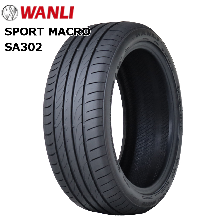 225/45R18 95W XL WANLI   SPORT MACRO SA302  22年製  新品 サマータイヤ 2本セット