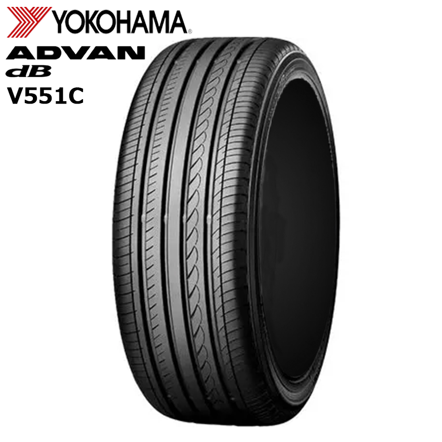 245/40R18 93W YOKOHAMA ヨコハマ アドバン ADVAN DB V551C  26年製  新品 サマータイヤ 2本セット