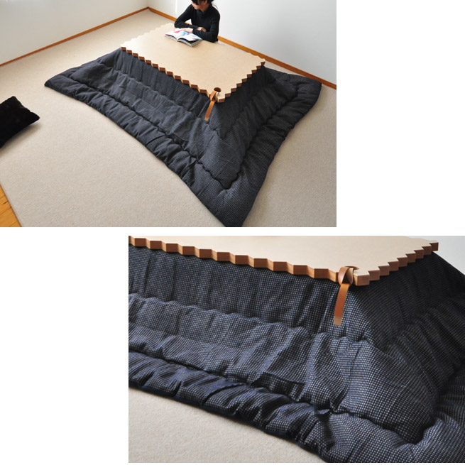 イケヒコ こたつ布団 掛布団 単品200×250cm WAFFLE#05-NV長方形 省