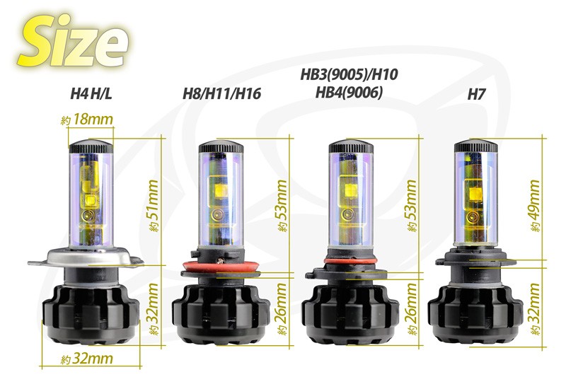 (2点おまとめ】HB4/9006 白黄・HB3 2点おまとめ】HB4/9006 白黄・HB3 HB4 LEDフォグランプ 9006 超
