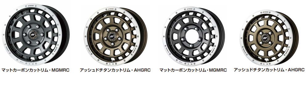 WORK CRAG T-GRABIC ワーク クラッグ ティーグラビック 軽自動車 5.0J