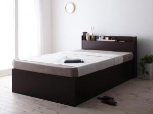 すのこベッド すのこ ベッド シングルベッド ベッドフレーム ベット 収納 マルチラススーパースプリングマットレス付き セミダブル 深さレギュラー 組立設置付