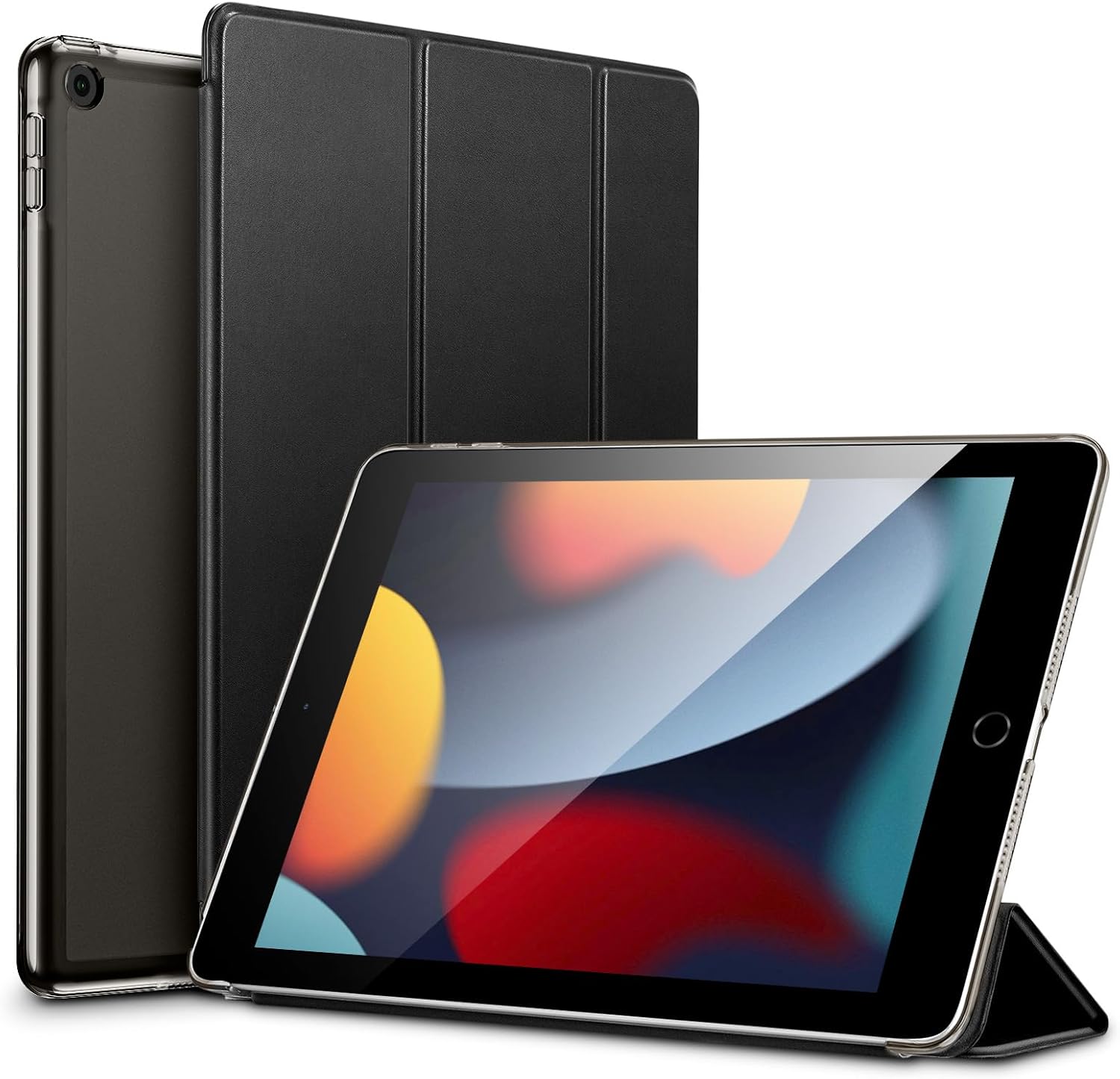iPad ESR 第9世代 第8世代 第7世代 ケース カバー 半透明 薄型 軽量 傷