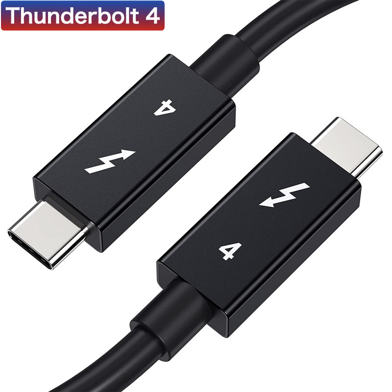 Type-C 充電ケーブル Thunderbolt 4 USB-IF認証 100W ケーブル 0.7m 8K対応 40 Gbps 高速データ転送  MacBook Air Pro iPad Pro サンダーボルト4 USB-C