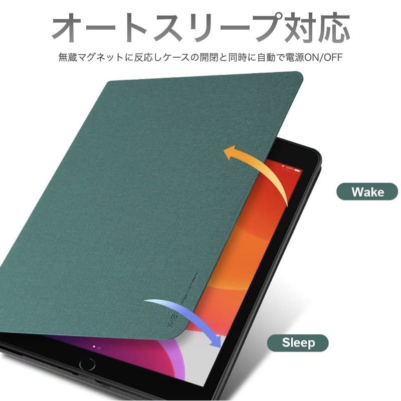 超目玉】 iPad10.9インチ iPadAir4 iPadAir5 手帳型ケース3つ折り