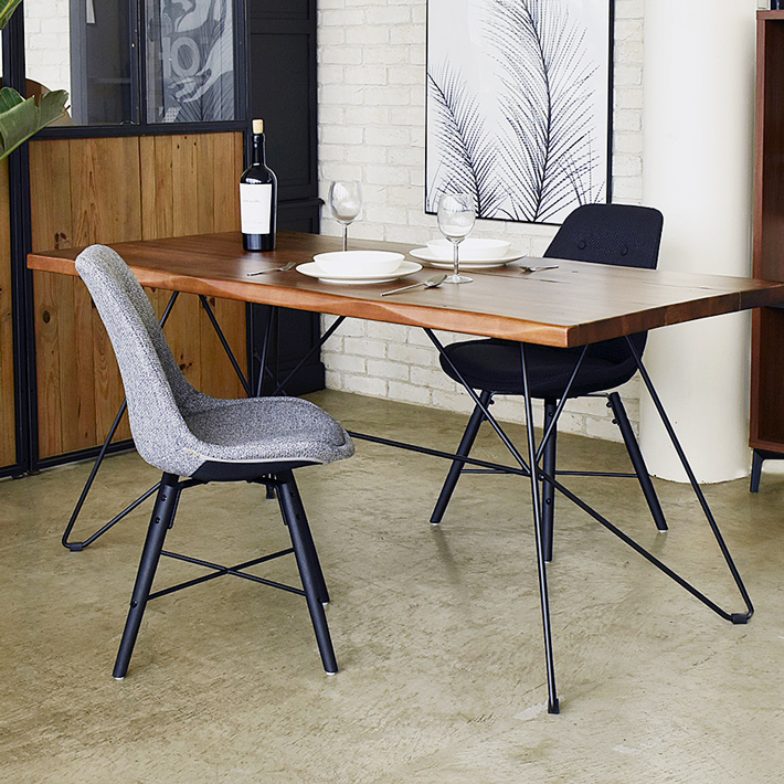 フォル FO CHAIR チェア いす イス 椅子 食卓 ファブリック 布
