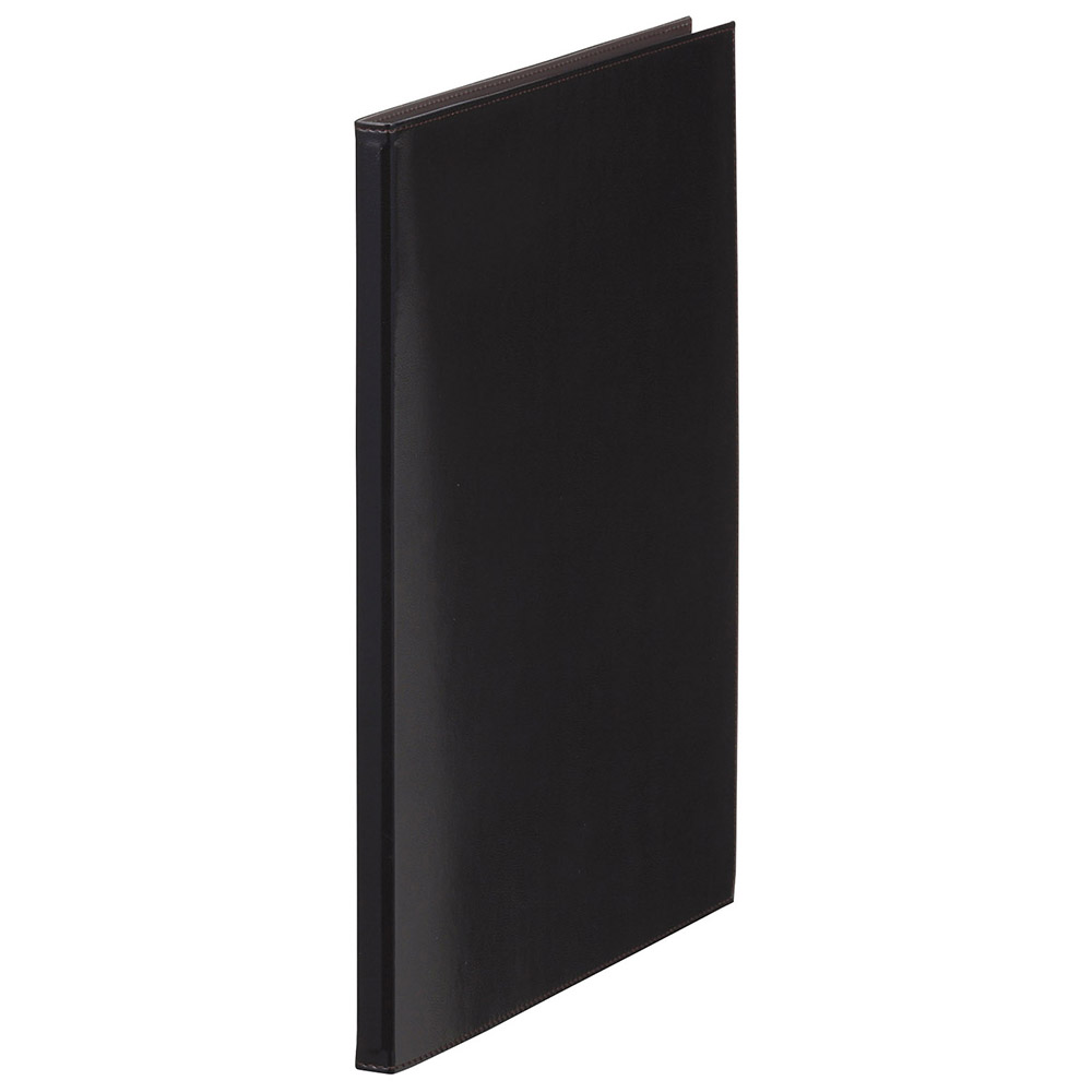 キングジム クリアーファイル レザフェス A4 20ポケット 40枚収納