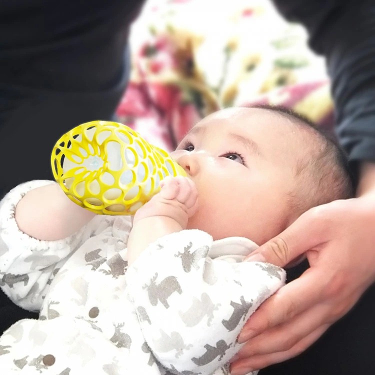 哺乳瓶 ポーチ 赤ちゃんが自分で持てる 哺乳瓶ケース
