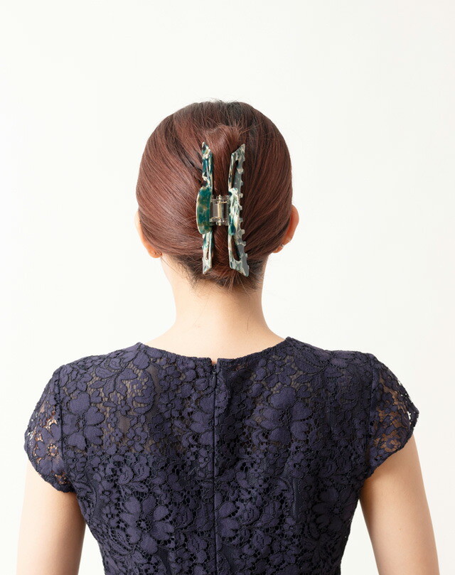 バンスクリップ XL135mm 特大 ヘアクリップ 大きめ おしゃれ 植物由来