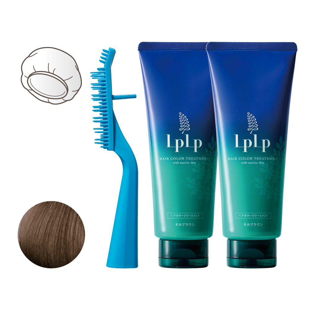 LPLP ルプルプ ヘアカラートリートメント モカブラウン 2本
