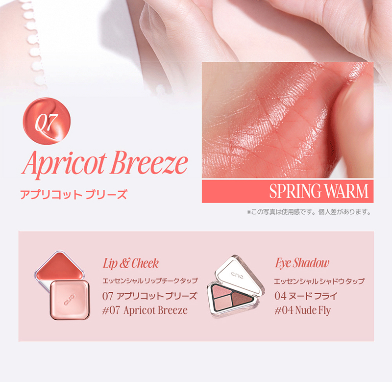 リップチーク タップ + 3D 4D マスカラ CLIO クリオ エッセンシャル