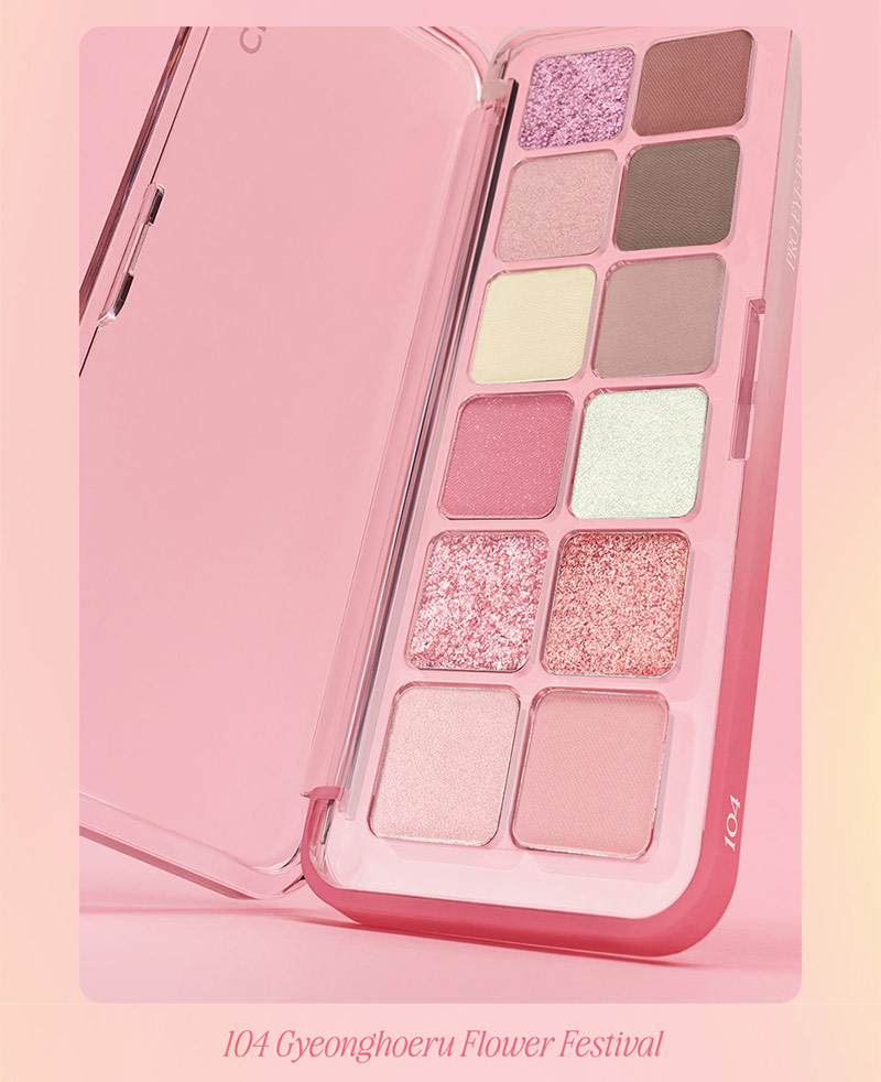 CLIO パレット エアー 104 GYEONGHOERU FLOWER FESTIVAL CLIO クリオ
