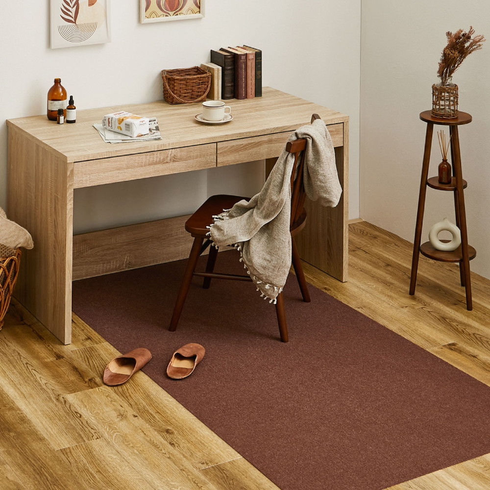 床の保護 防音に 吸着 チェアマット 90×180 滑り止め カーペット ラグ