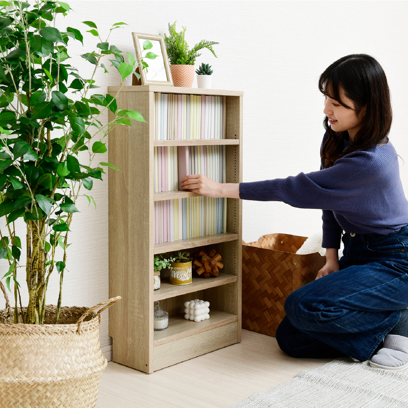 Onebell 1cm刻みで調整できる書棚シリーズ 追加棚板小 : houseBOAT