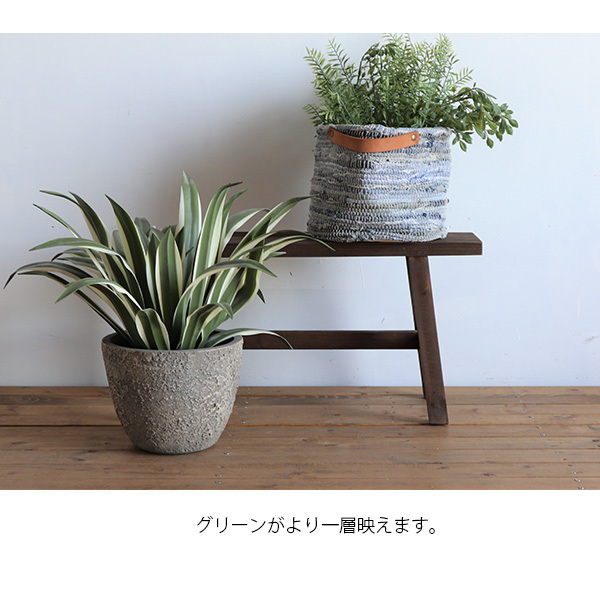 プランタースタンドに ミニベンチ プランター台 木製 ベンチ