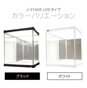 (連結追加用) ＵＶカット コレクションケース J-STAGE LED照明・背面ミラー付き / ディスプレイケース フィギュア 棚｜bikagu｜02
