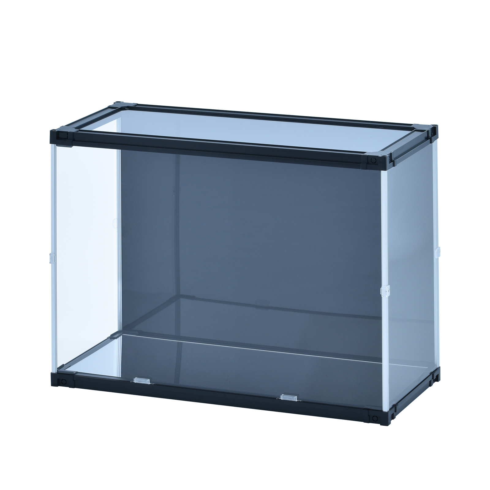 フィギュアケース uvカット 底面ミラー 横長 積み重ね コレクション