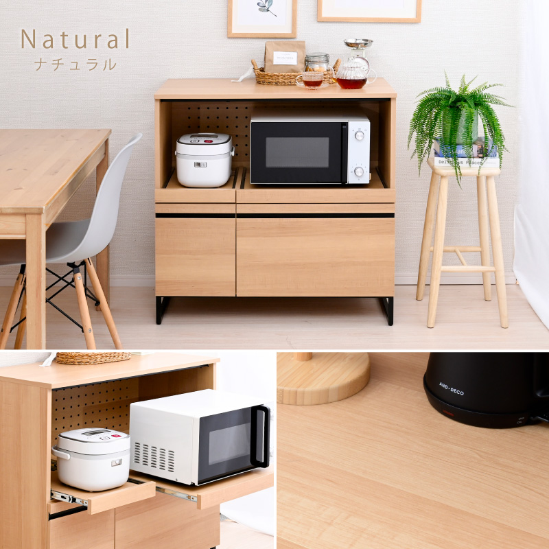 Cloudear ダブルスライド レンジボード キッチンボード 調理家電 電子