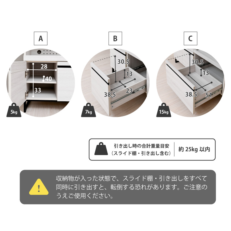 Cloudear ダブルスライド レンジボード キッチンボード 調理家電 電子