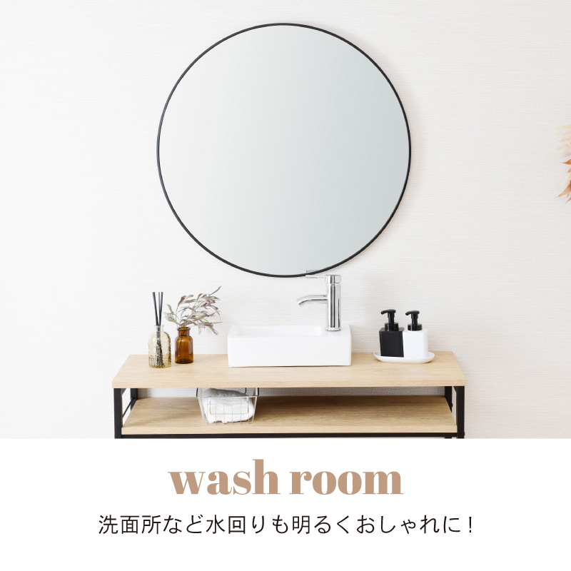 壁掛けミラー円形77cm | ブランド登録なし | 11
