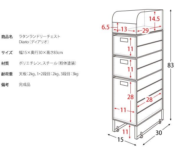 隙間チェスト