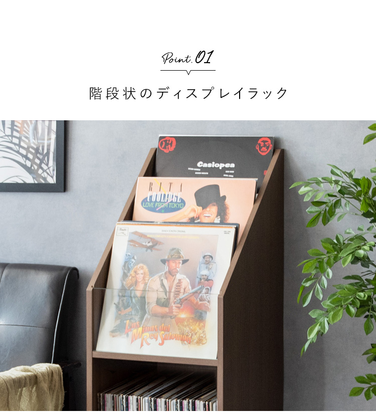 お気に入りは魅せて収納 レコードラック マガジンラック お気に入りは魅せて収納 レコードラック マガジンラック