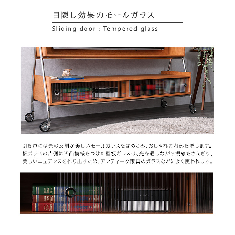 テレビスタンド 木製 32〜55型対応 TVスタンド 北欧 モダン キャスター付き テレビスタンド 32〜55インチ対応 テレビ台 テレビ