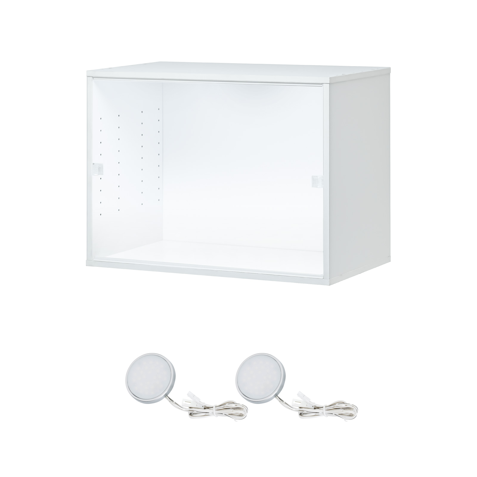 led 増設用フィギュアケース 幅70cm 奥行40cm 大型 uvカット