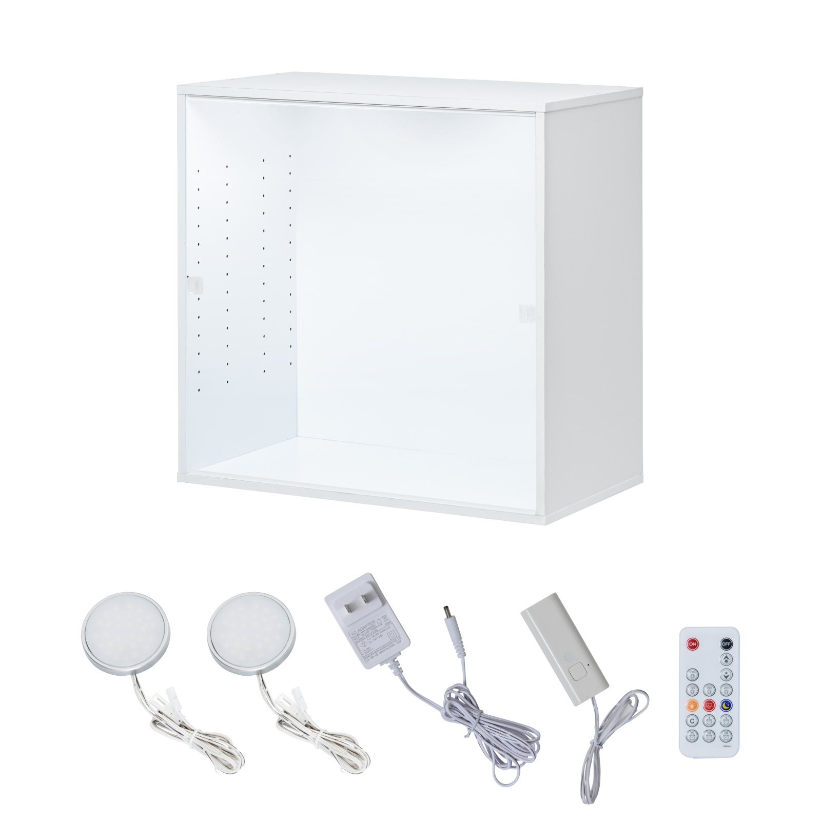 led フィギュアケース 幅70cm 奥行40cm 大型 uvカット コレクション