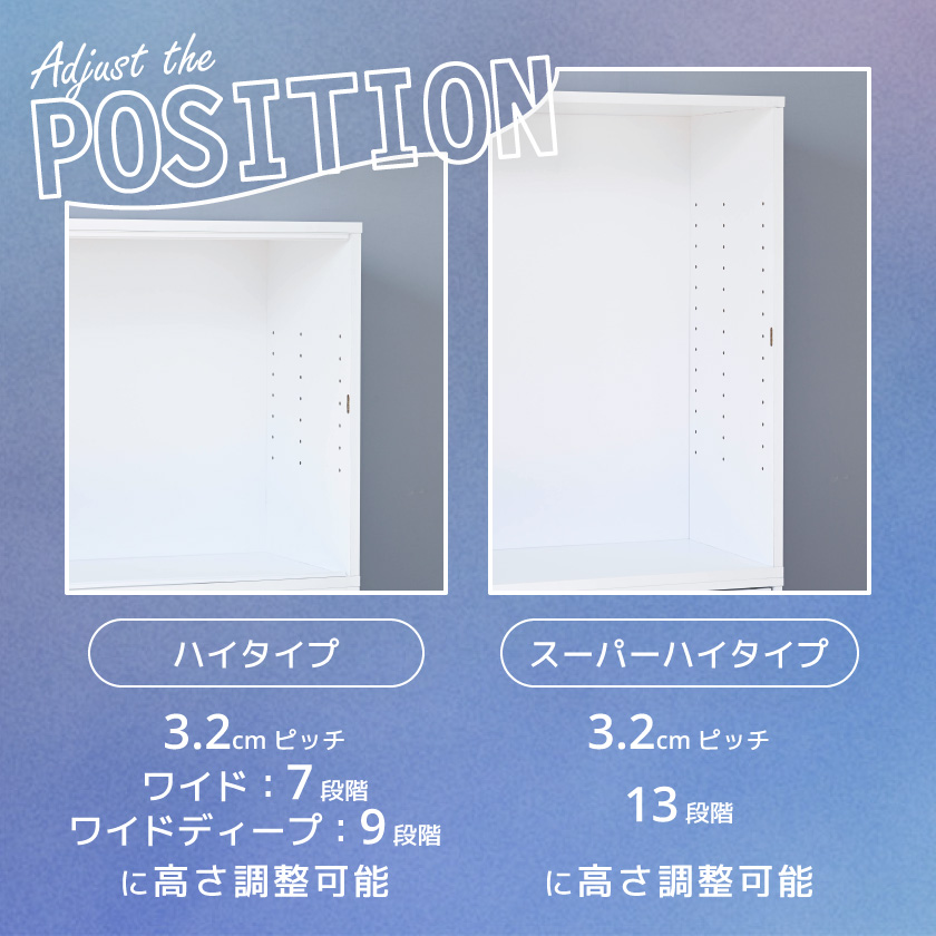 オプションパーツ キューブボックスα ワイド / ワイドディープ ハイ