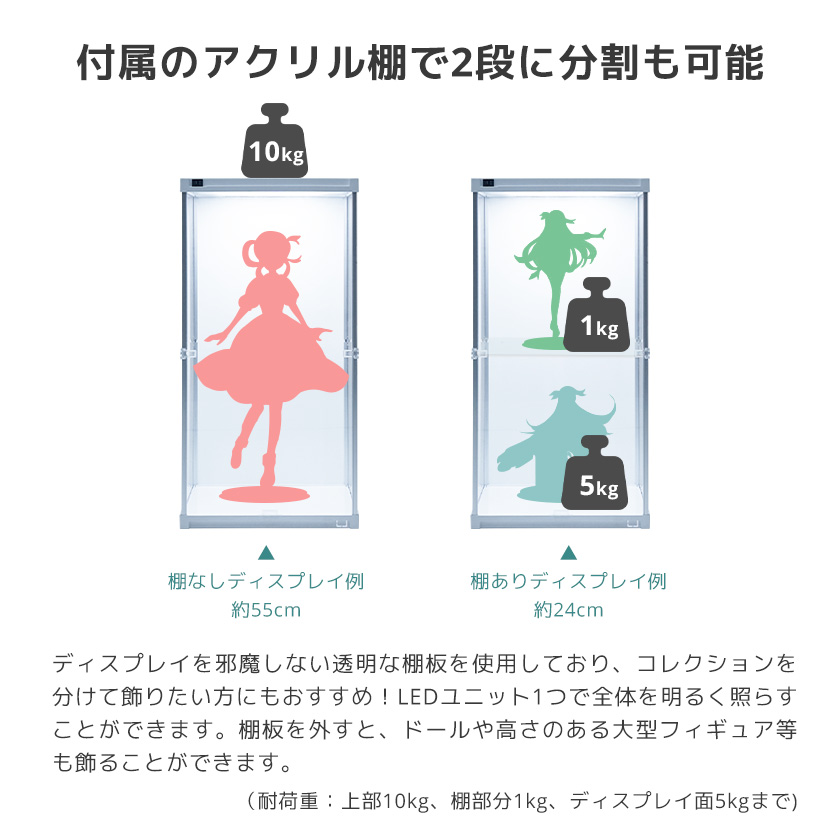 スーパーハイタイプ登場 アクリルコレクションケース J-STAGE