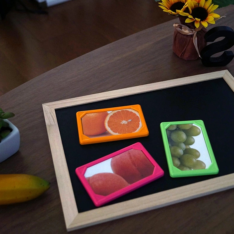 ミニフォトフレーム マグネット付き 同色5枚セット 小さい フォト