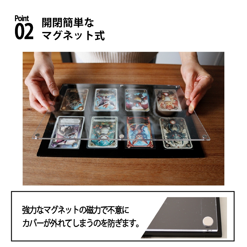 カードディスプレイケース 壁掛け アクリル トレカショーケース uvカット 壁を傷つけない トレカ 収納 ポケカ 遊戯王 ワンピ カード ケース  ディスプレイ 収納 : sm-wic-cdd-08r0c : noconoco・キッチン Yahoo!店 - 通販 - Yahoo!ショッピング