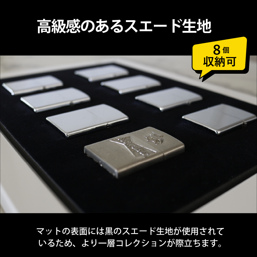 壁に飾る オイルライター ディスプレイケース  / 壁掛け コレクションケース ZIPPO 収納ケース おしゃれ 透明  UVカット｜bikagu｜11