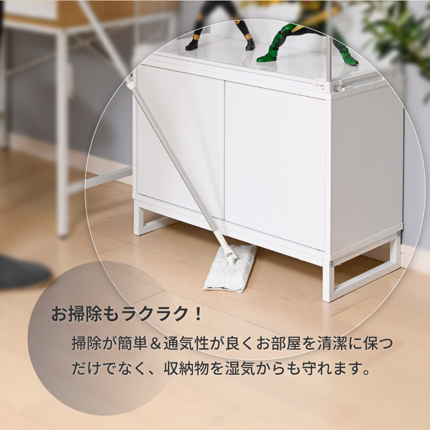 モダン ディスプレイスタンド ケース 収納 スタンドディスプレイケース 縦置き横置き自在 （ コレクションケース