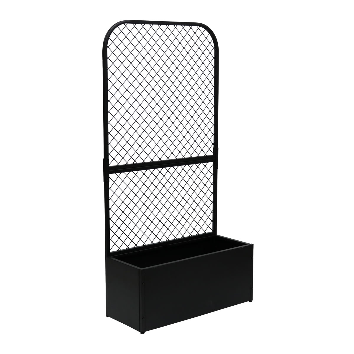 室内でも屋外でも アイアン フェンス付き プランターボックス