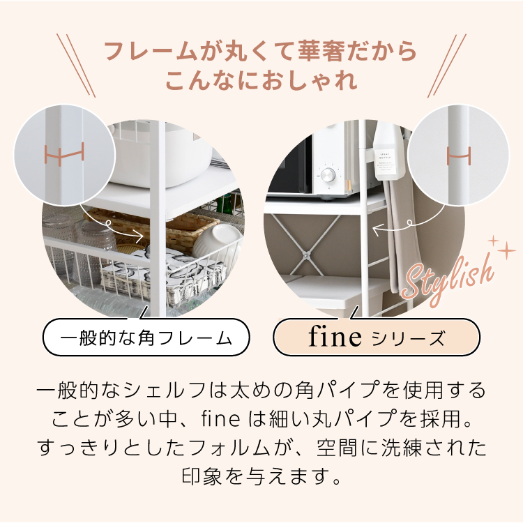 ゴミ箱3つ入るワイドタイプ キッチンラック 幅80 送料無料 ゴミ箱上
