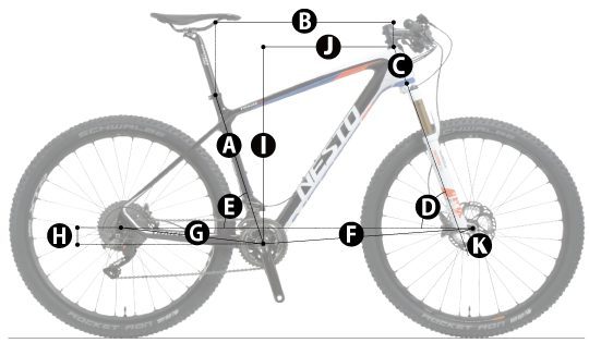 NESTO ネスト 2024年モデル TRAIZE XC Frame トレイズXC 29 マウンテン