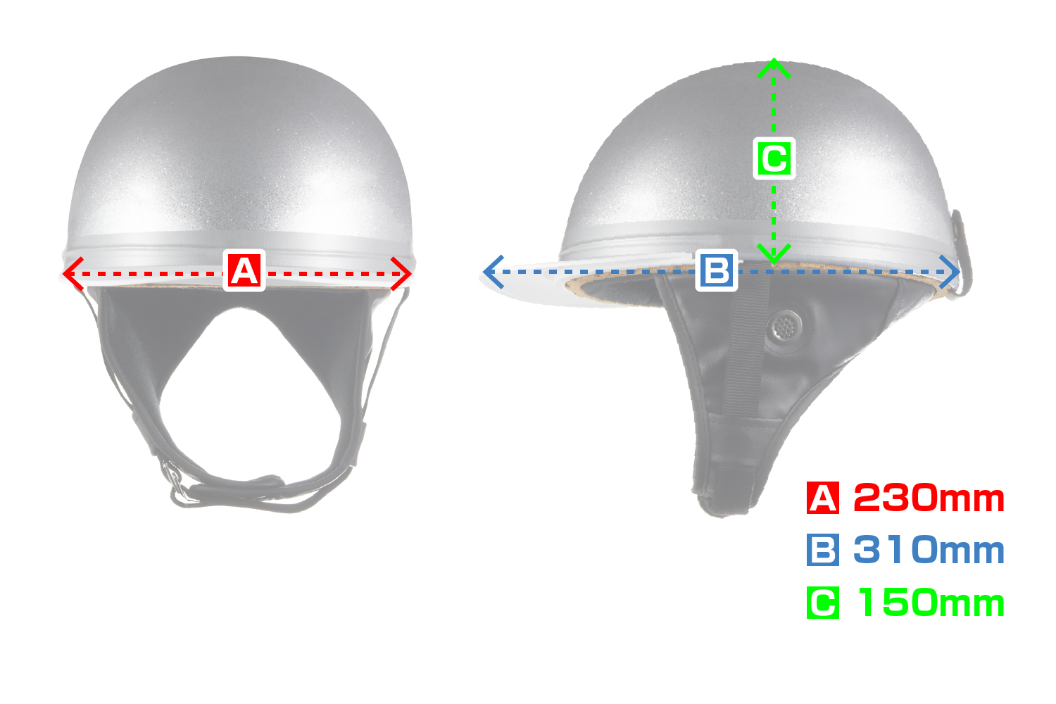 バイクヘルメット バイク ヘルメット コルク半キャップ 半キャップ SG規格適合 PSCマーク取得