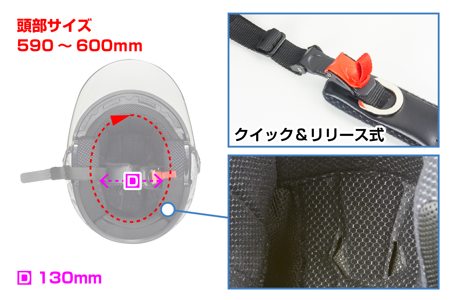 バイクヘルメット ジェット ジェットヘルメット L 59〜60cm