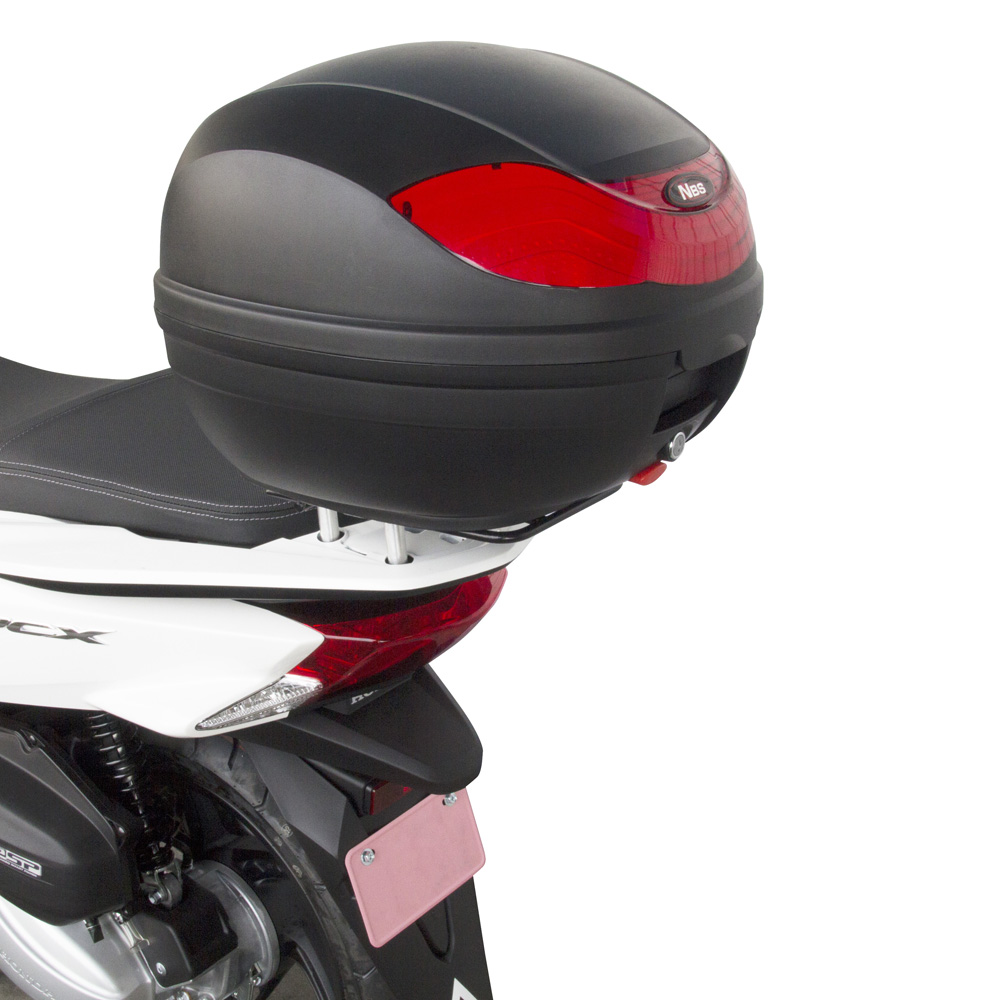 バイク用黒ボックス（カギ付き）とキャリアセット bike-parts-center_90-79-01