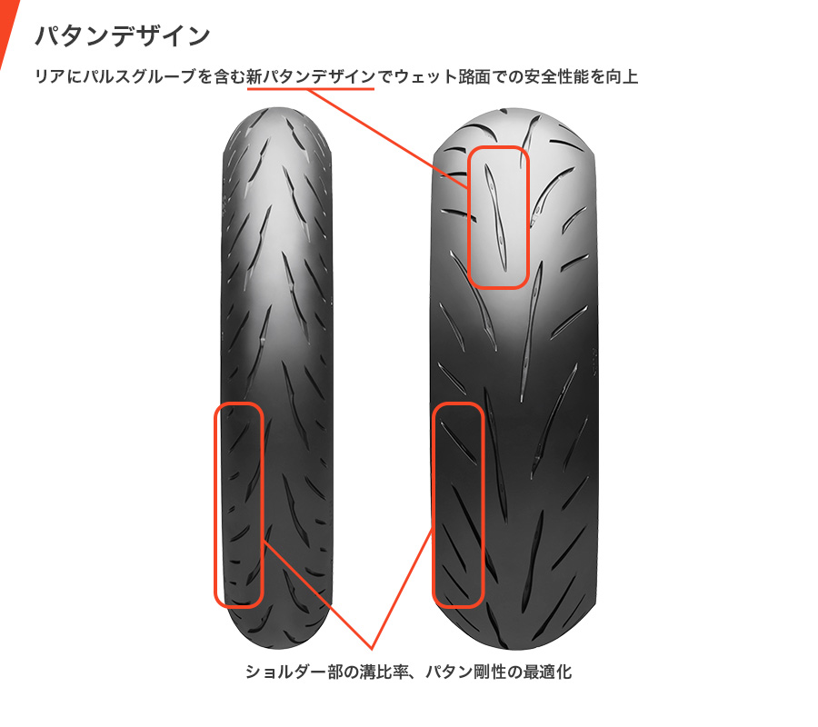 BRIDGESTONE BATTLAX HYPERSPORT S23 190/50ZR17 M/C (73W) TL