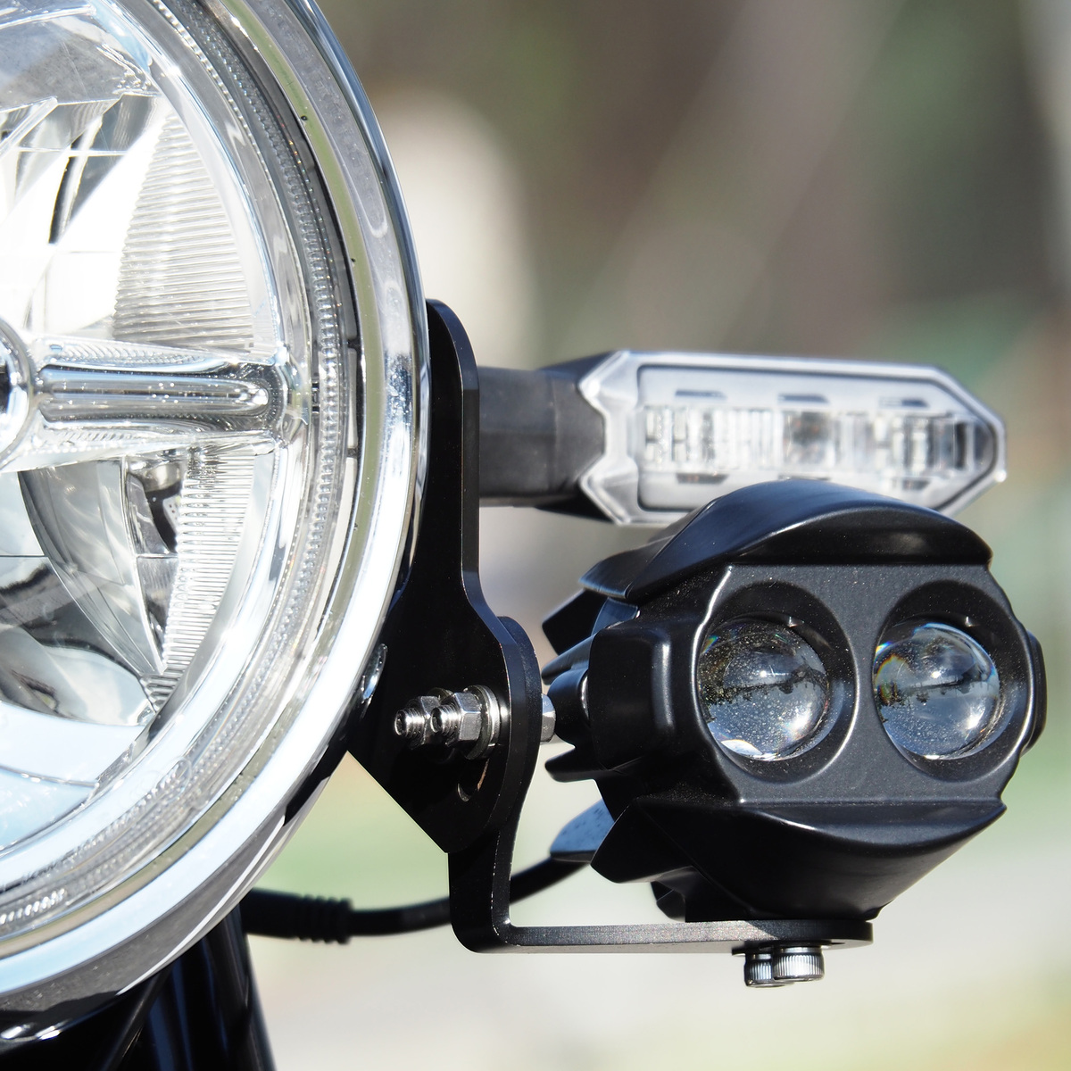  GUARD LEDフォグライト ワールドウォーク（WORLD WARK） 1年保証 送料無料 Z900RS(2024〜)専用