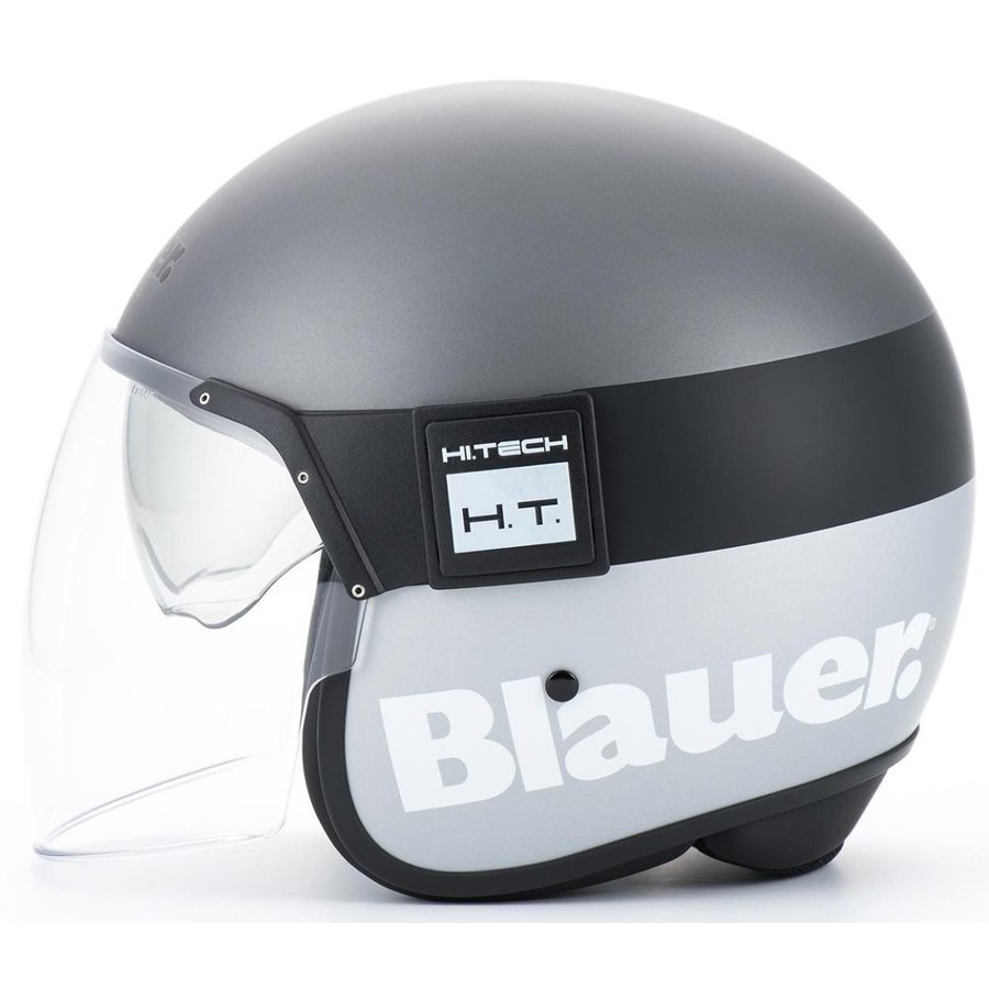 全品10%+1000円☆11/5(火)限定／Blauer ブラウアー POD Titanium/Gray ジェットヘルメット バイク イタリアブランド  : bikele-helmet-blauer-pod-tita-gray-16y : バイクルネット - 通販 - Yahoo!ショッピング