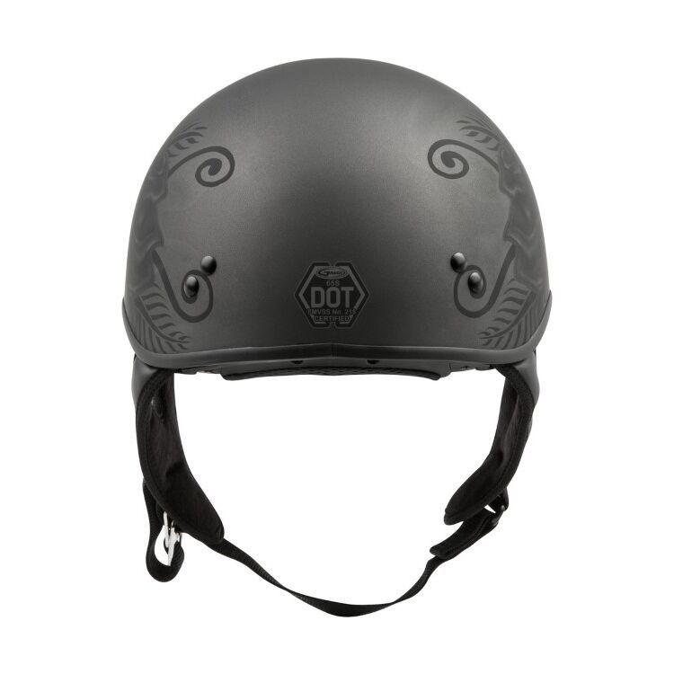 GMAX ジーマックス HH65 Devotion Naked ハーフヘルメット オープンフェイス 半帽 サンバイザー バイク ツーリング  ディボーション ネイキッド
