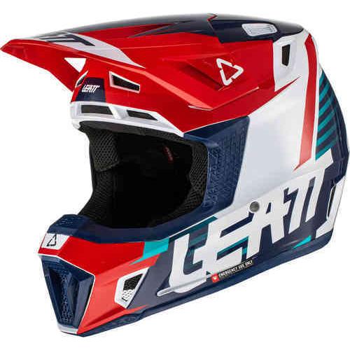 ＼全品5%+1000円★11/16(木)限定／Leatt リアット Moto 7.5 V22 ゴーグル付きモトクロスヘルメット オフロードヘルメット